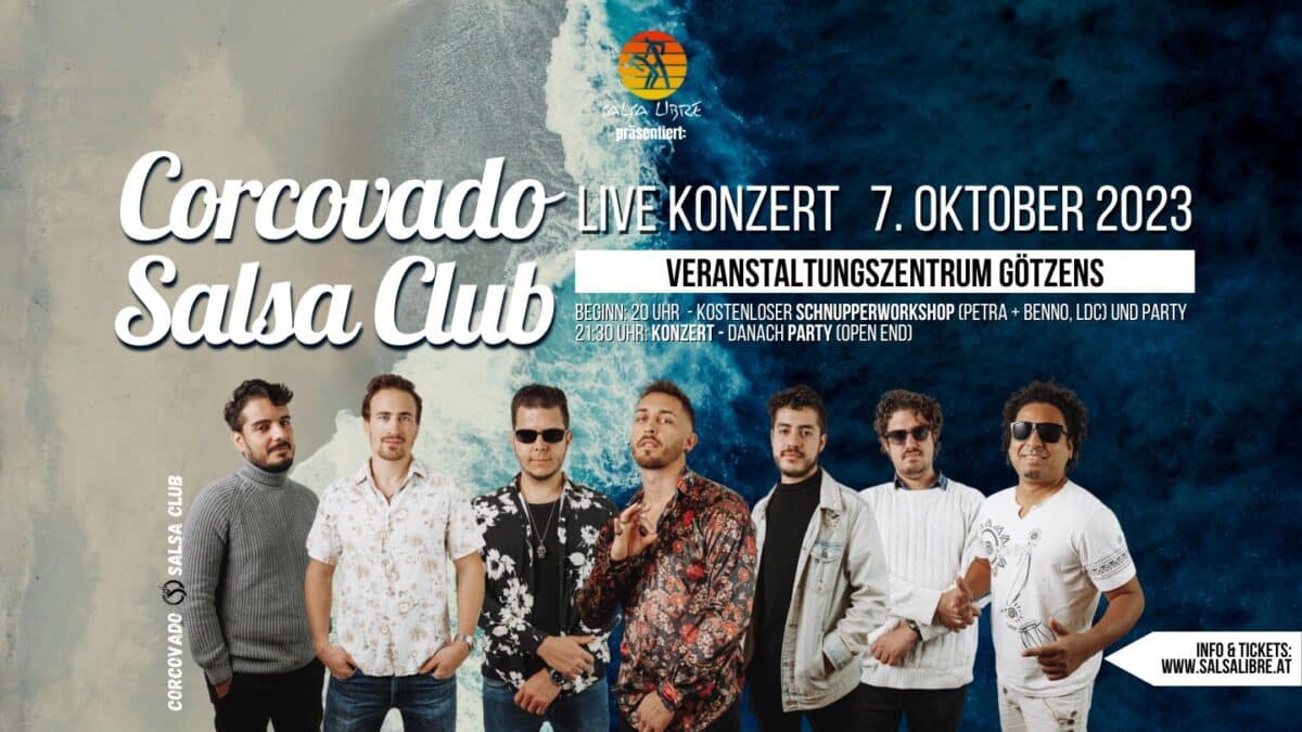 Corcovado Salsa Club - Live Konzert in Innsbruck/Götzens