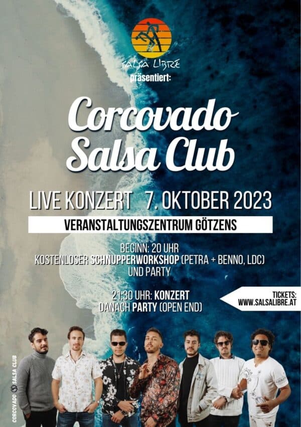 Corcovado Salsa Club - Live Konzert in Innsbruck/Götzens